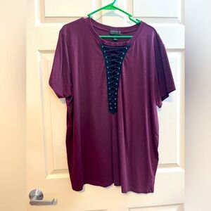 Lace Up Shirt